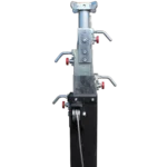 ProX XT-CRANK22FT-400 22-foot heavy duty crank lighting stand with truss mount adapter, side profile view