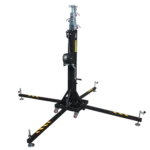 ProX XT-CRANK22FT-400 22-foot heavy duty crank lighting stand with truss mount in professional venue setup