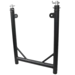 ProX XT-GRU 30x24 inch U shape modular grid panel black finish front view