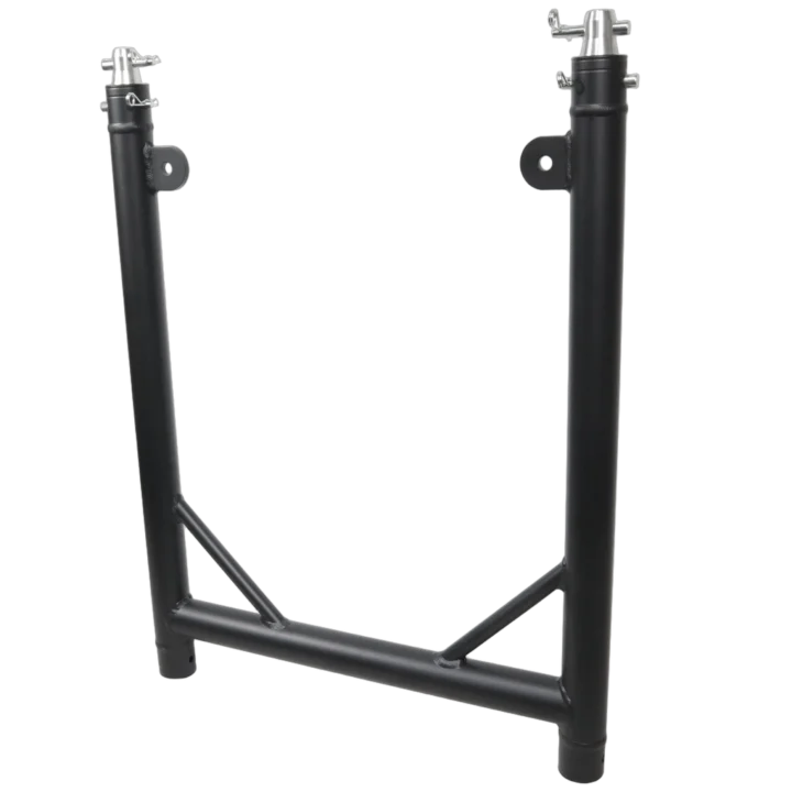 ProX XT-GRU 30x24 inch U shape modular grid panel black finish front view