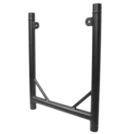 ProX XT-GRU 30x24 inch U-shaped modular grid system component black finish detail view
