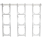 ProX 30 by 24 inch U shape module installed in ProX XT-GRU rapid grid modular system framework