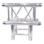 ProX F34 conical truss 3-way 90 degree corner section T-connector in professional stage setup
