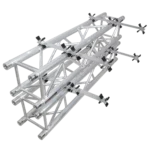 ProX XT-TDS12 truss spacer rear panel showing stacking configuration and mounting points