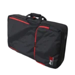 ProX ZeroG DJ controller backpack showing padded compartment and organizational pockets detail