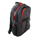 ProX ZeroG DJ backpack shown from side angle displaying depth and profile design