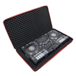 ProX ZeroG Ultra Lightweight hard shell DJ controller shoulder strap bag in black with carrying handles