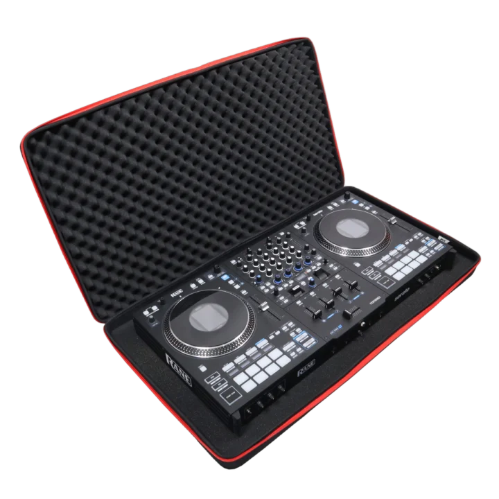 ProX ZeroG Ultra Lightweight hard shell DJ controller shoulder strap bag in black with carrying handles
