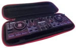 ProX ZeroG Ultra Lightweight hard shell DJ controller case for Numark DJ2GO2, side profile view showing compact nano size design