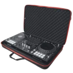ProX ZeroG Ultra Lightweight hard shell DJ controller shoulder bag detail view showing construction