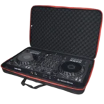 ProX ZeroG Ultra Lightweight hard shell DJ controller bag with shoulder strap, lifestyle carry shot