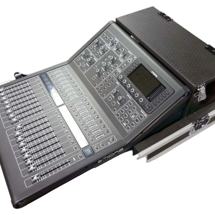 ProX ProX ATA Digital Audio Mixer Flight Case for Midas M32R Console with Doghouse Compartment and Caster Wheels professional audio main product view