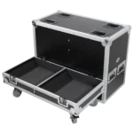 ProX ProX ATA style Flight Case for 2x QSC K12 or K12.2 Speakers professional audio lifestyle shot