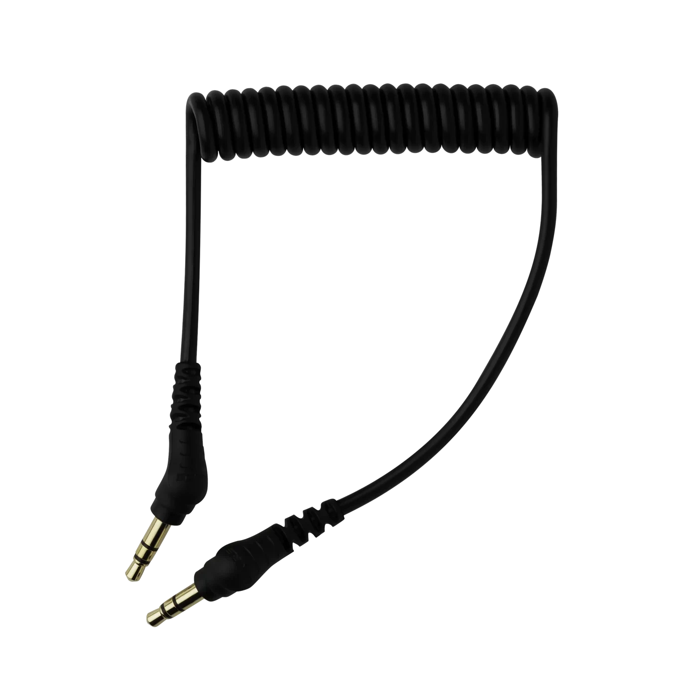 Shure 3.5mm to 3.5mm Audio Cable Shure 3.5mm to 3.5mm stereo audio cable with gold-plated connectors, full length view