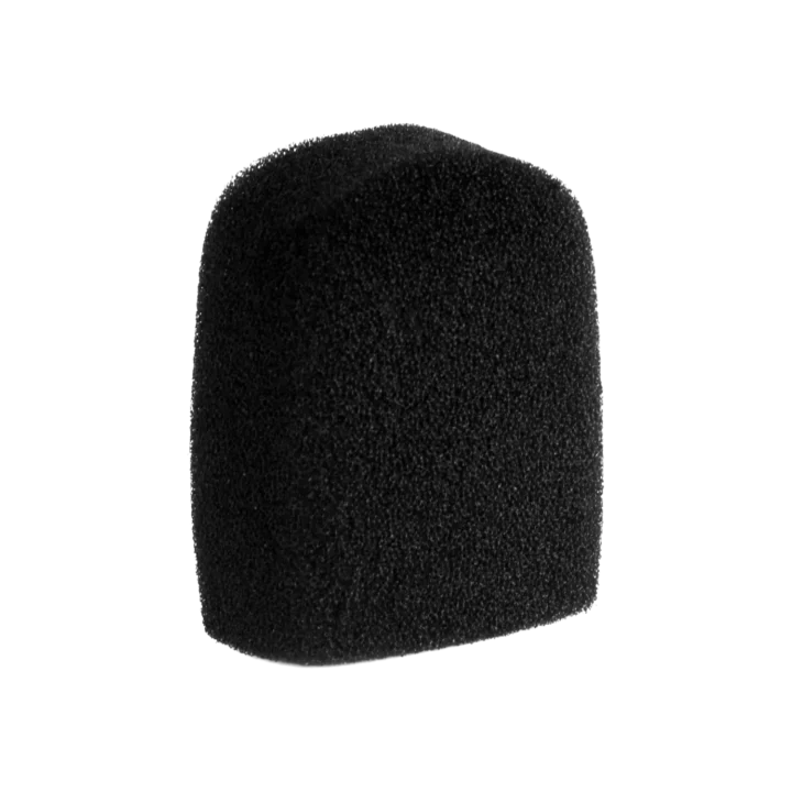 Shure A181WS replacement windscreen foam for lavalier microphones, front view