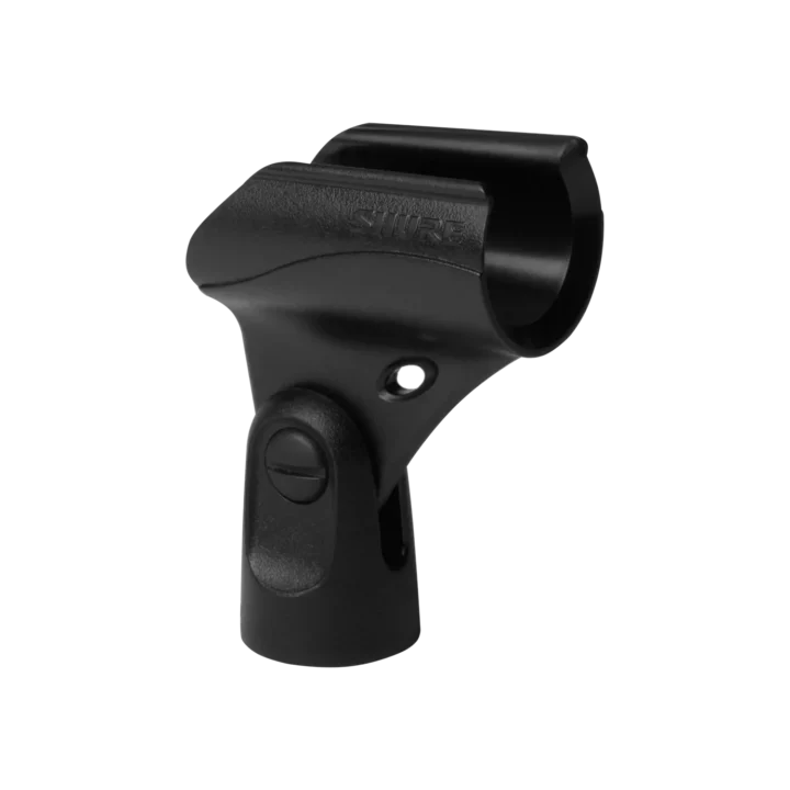Shure A25E microphone clip with stand adapter and mounting hardware for KSM9 condenser microphone