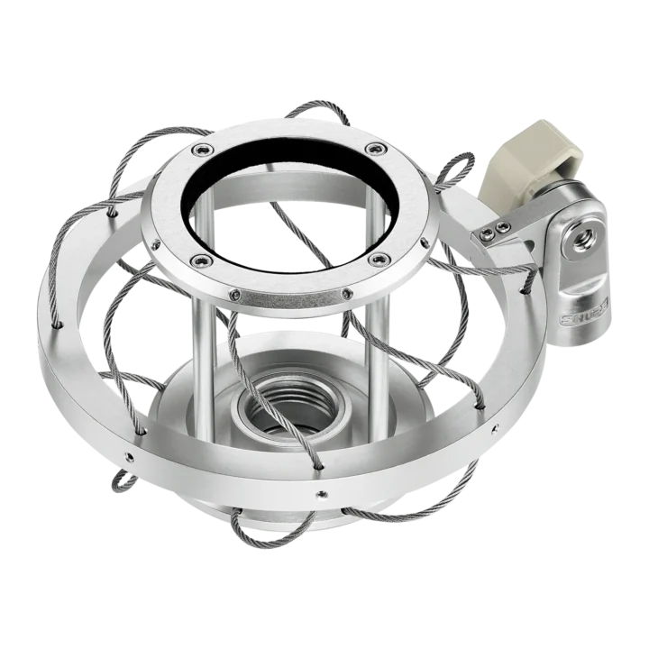 Shure A300SM ShureLock wire rope shock mount with adjustable suspension system front view