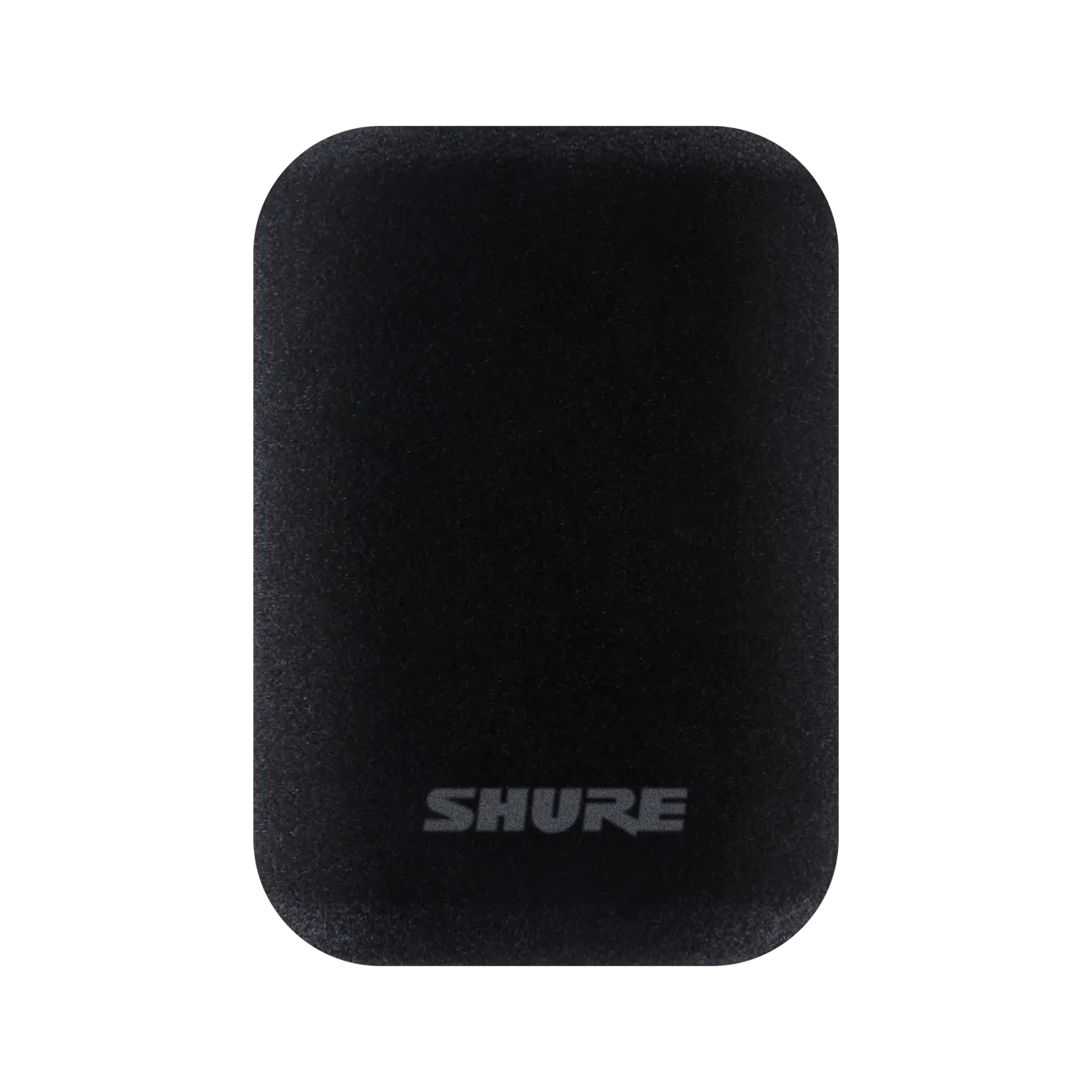 Shure A32CWS KSM Flocked Foam Windscreen Shure A32CWS KSM flocked foam windscreen with black acoustic foam covering