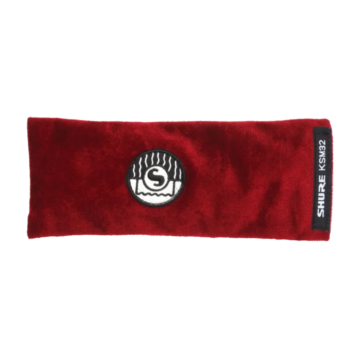 Shure A32VB black velveteen protective pouch for microphones and accessories
