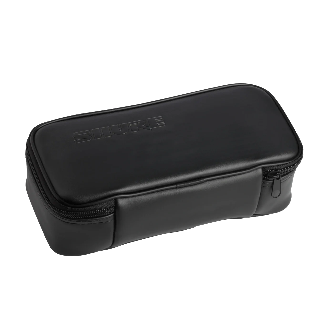 Shure A32ZB Zippered Bag for KSM32 Microphone Shure A32ZB black zippered protective bag for KSM32 condenser microphone front view