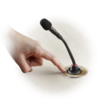 Shure A400MB microphone boom stand adapter with clutch mechanism and threaded connections