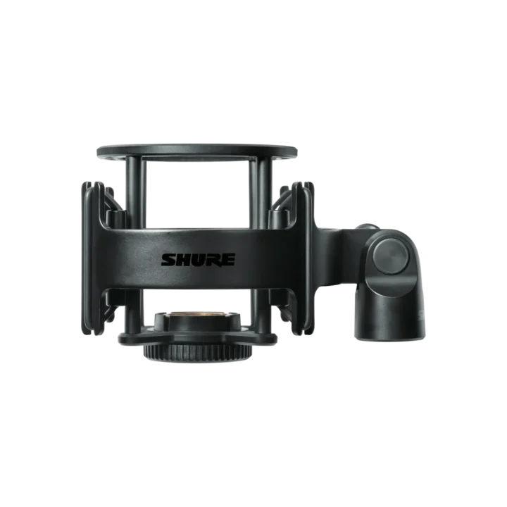 Shure A4SM SM4 shock mount with elastic suspension system and microphone clip assembly