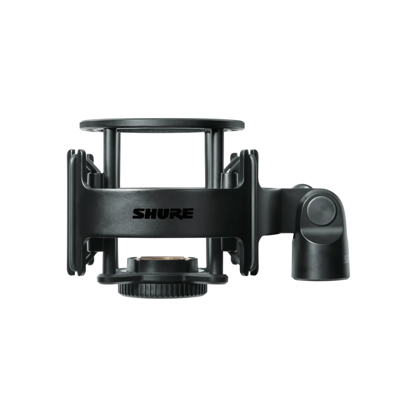Shure A4SM SM4 Shock Mount Microphone Accessory Shure A4SM SM4 shock mount with elastic suspension system and microphone clip assembly