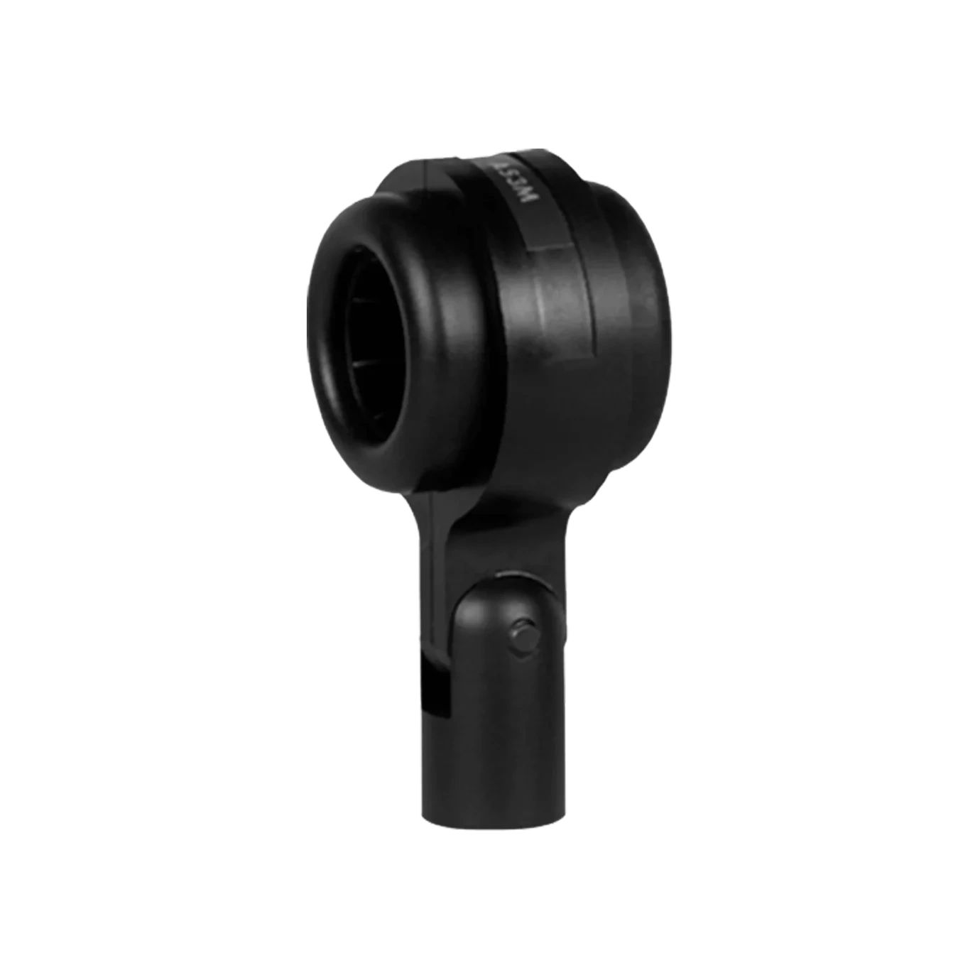 Shure A53M Shock Mount Microphone Clip Front View Shure A53M shock mount microphone clip with elastic suspension system and stand adapter
