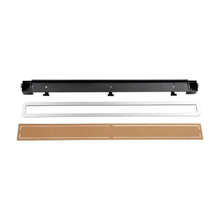 Shure A710-FM four foot flush mount kit for MXA710 microphone array, front view