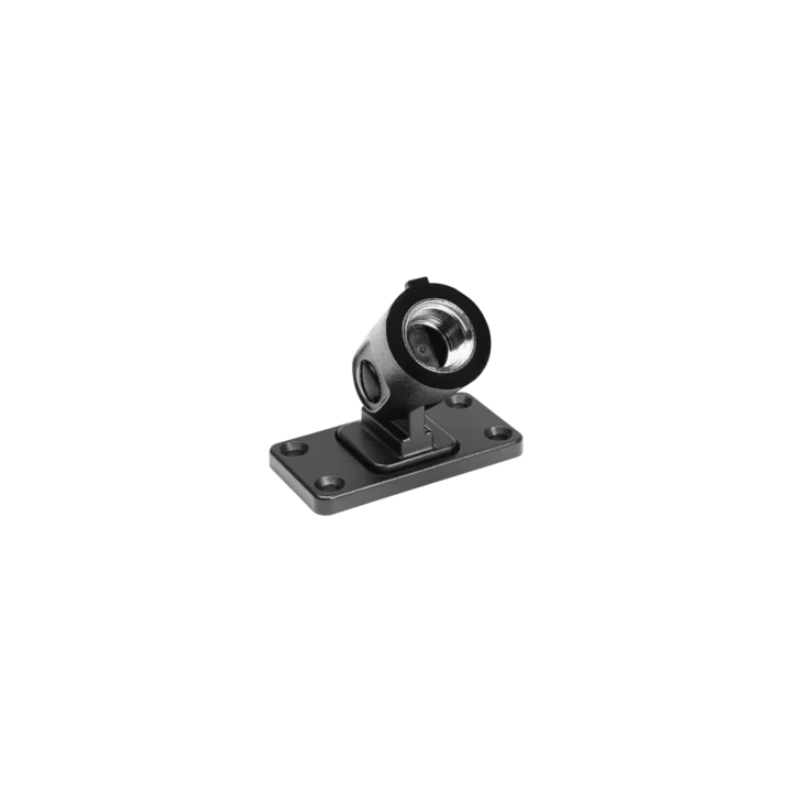 Shure A710-MSA microphone stand adapter with threaded mount and cable management features
