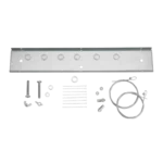 Shure A710-TB microphone stand adapter with clutch mechanism and mounting hardware