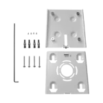 Shure A900-CM ceiling mount bracket showing mounting hardware and adjustment mechanism