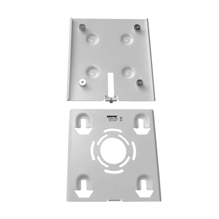 Shure A900-CM ceiling mount bracket with adjustable swivel and mounting hardware