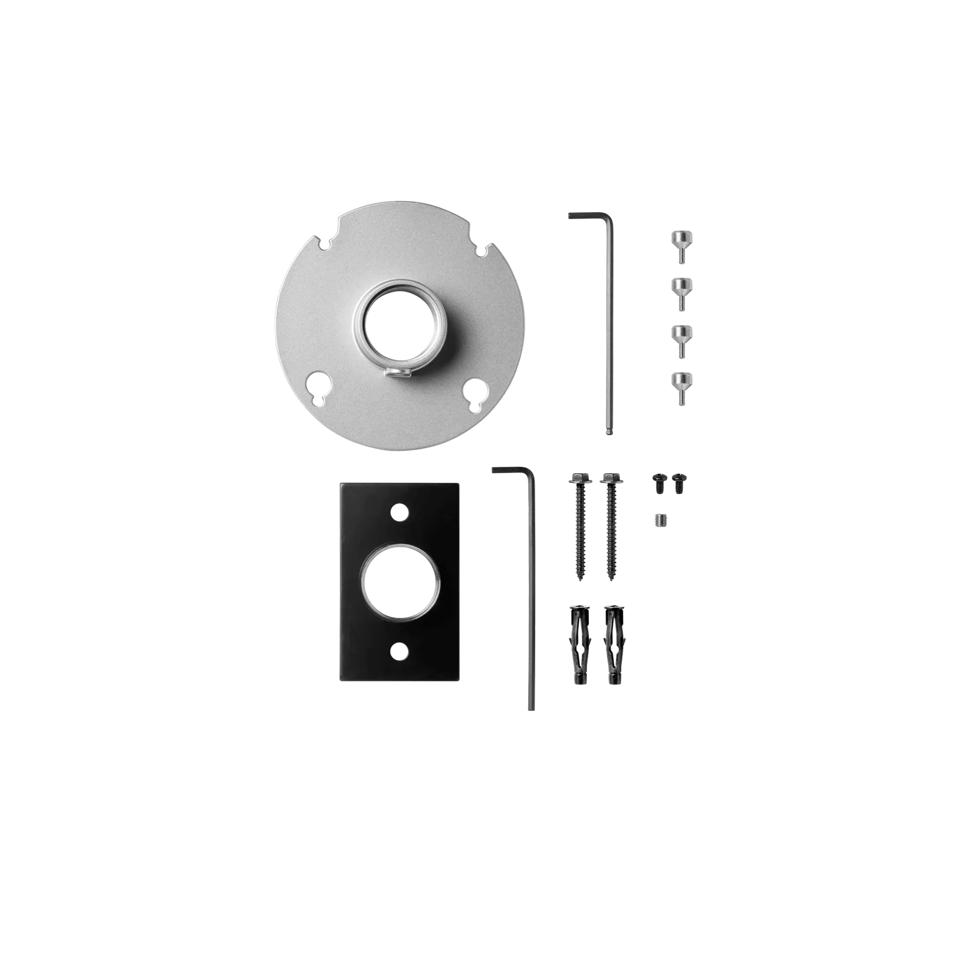 Shure A900-PM Pole Mount Kit for Microphone Arrays Shure A900-PM pole mount kit with threaded NPT connector for microphone array installation