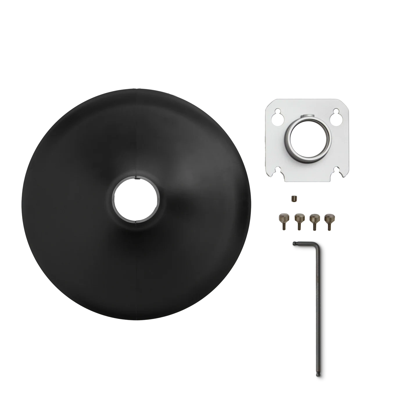 Shure A901-R-PM Pole Mount Kit Black Cover Shure A901-R-PM pole mount kit with black cover for MXA901-R microphone array installation