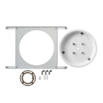 Shure A901-R-TB tile bridge mounting bracket with adjustable arms and mounting hardware