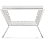 Shure A910-HCM hard ceiling mount bracket showing mounting hardware and adjustment features