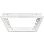 Shure A910-HCM hard ceiling mount bracket showing mounting hardware and adjustment mechanisms