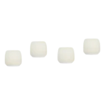 Shure ACVO4WS white snap-fit windscreens four-pack for Centraverse CVO overhead microphones