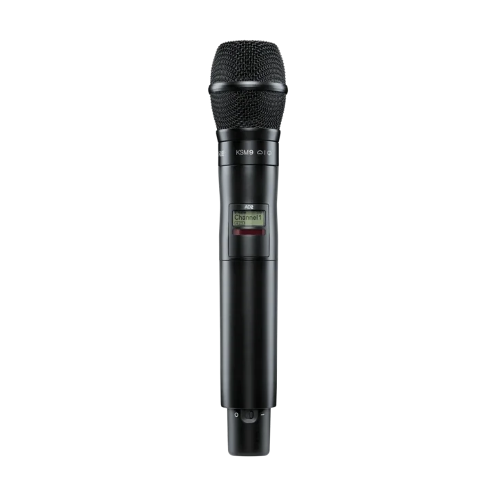 Shure AD2/KSM9 handheld wireless microphone transmitter with KSM9 capsule, G57 frequency band