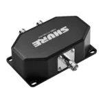 Shure AD221 Axient Digital passive combiner splitter showing rear panel connectors and RF ports