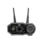 Shure AD610 Diversity ShowLink Access Point showing rear panel connections and ports