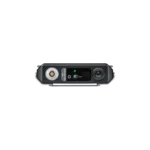 Shure ADX1 bodypack transmitter X55 wireless microphone system with LEMO connector and frequency display