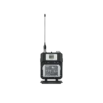 Shure ADX1 bodypack transmitter K54 showing side profile with antenna and controls