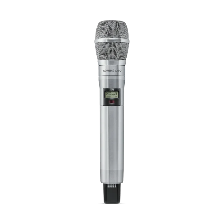 Shure ADX2 K9HS handheld wireless microphone transmitter with integrated capsule and controls