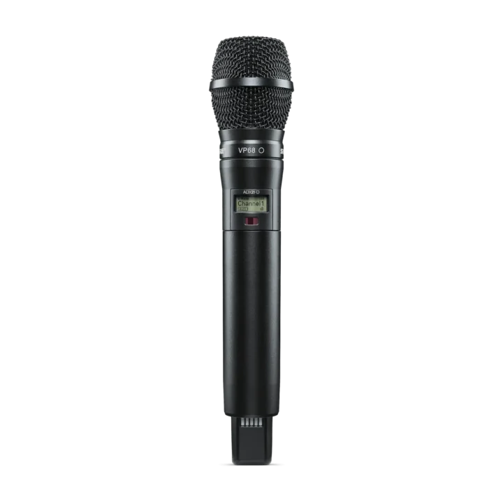 Shure ADX2FD VP68 handheld wireless microphone transmitter with VP68 capsule and G57 frequency band