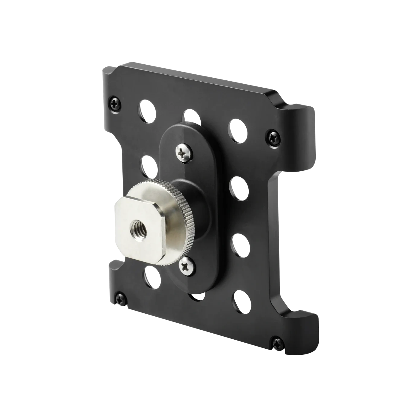 Shure ADX5-MOUNT Cold Shoe Adapter Front View Shure ADX5-MOUNT cold shoe mount adapter for Axient Digital wireless microphone systems