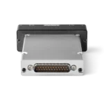 Shure ADX5BP-DB25 DB25 backplate connector for Axient Digital ADX5D wireless receiver, showing XLR and DB25 connection ports