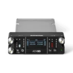 Shure ADX5D Axient Digital dual-channel portable wireless receiver with LCD display and control buttons