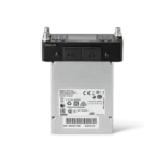 Shure ADX5D dual-channel portable wireless receiver with LCD display and control buttons